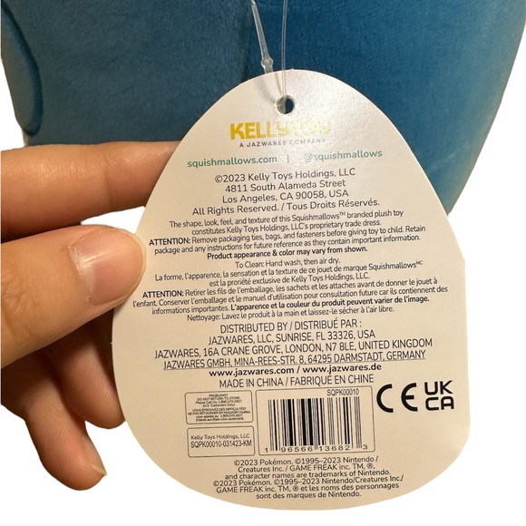 Squishmallows Pokémon Snorlax 10 Inch Plush NWT - Picture 5 of 5